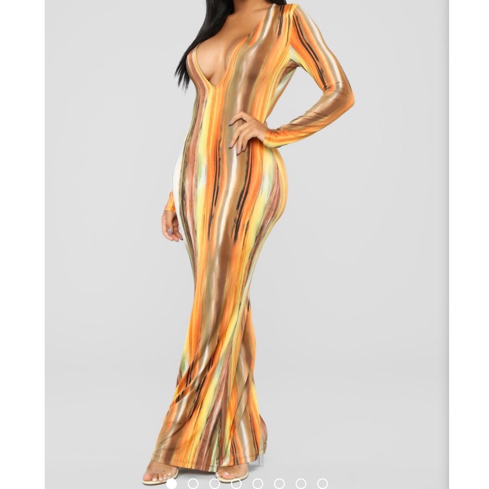 Maxi, stretchy dress